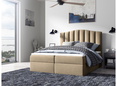 Makuuhuoneen design kahden hengen hotelliluksus sänky sänkylaatikko boxspring-sänky 180x200 uusi